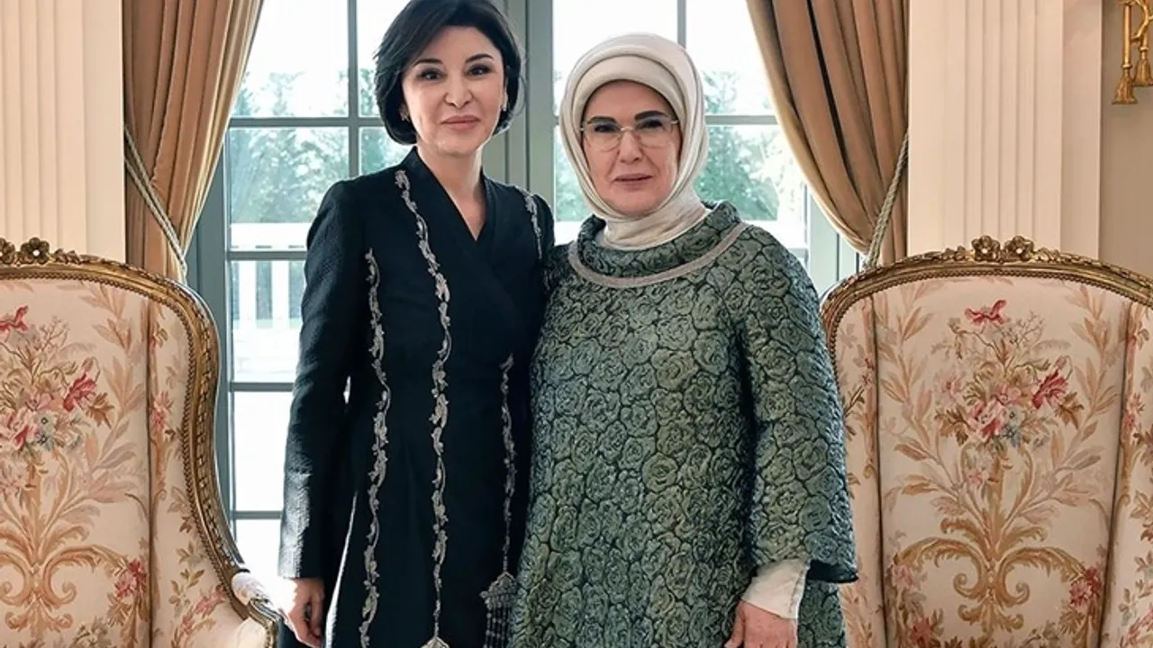 Emine Erdoğan, Özbekistan Cumhurbaşkanı Eşi İle Bir Araya Geldi