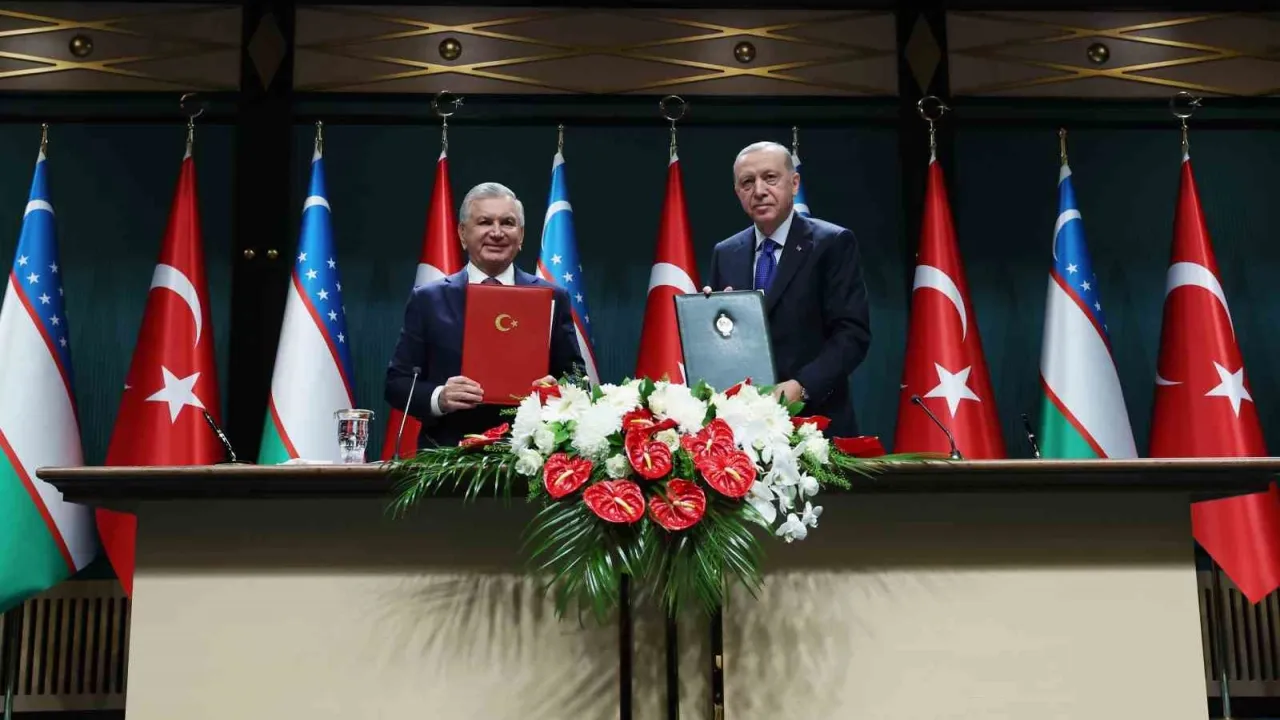 Türkiye Ve  Özbekistan Arasında 18 Anlaşma