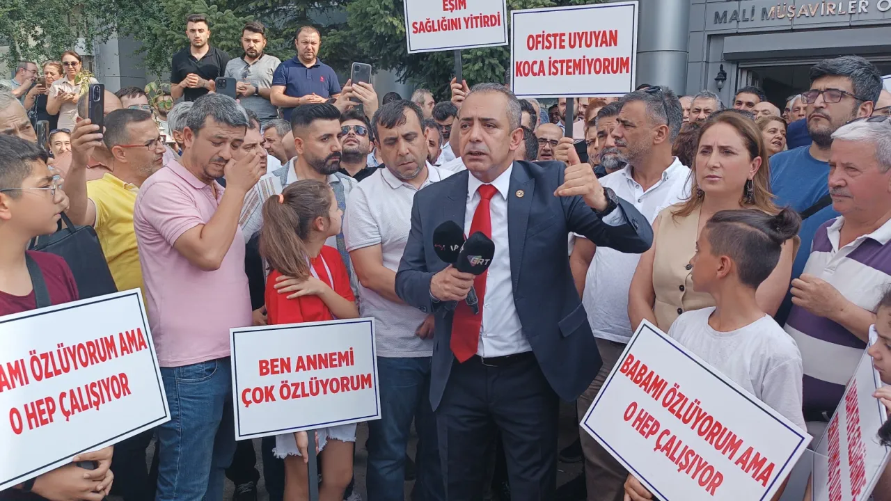 Mali MüşavirlerBasın Açıklaması Yaptı