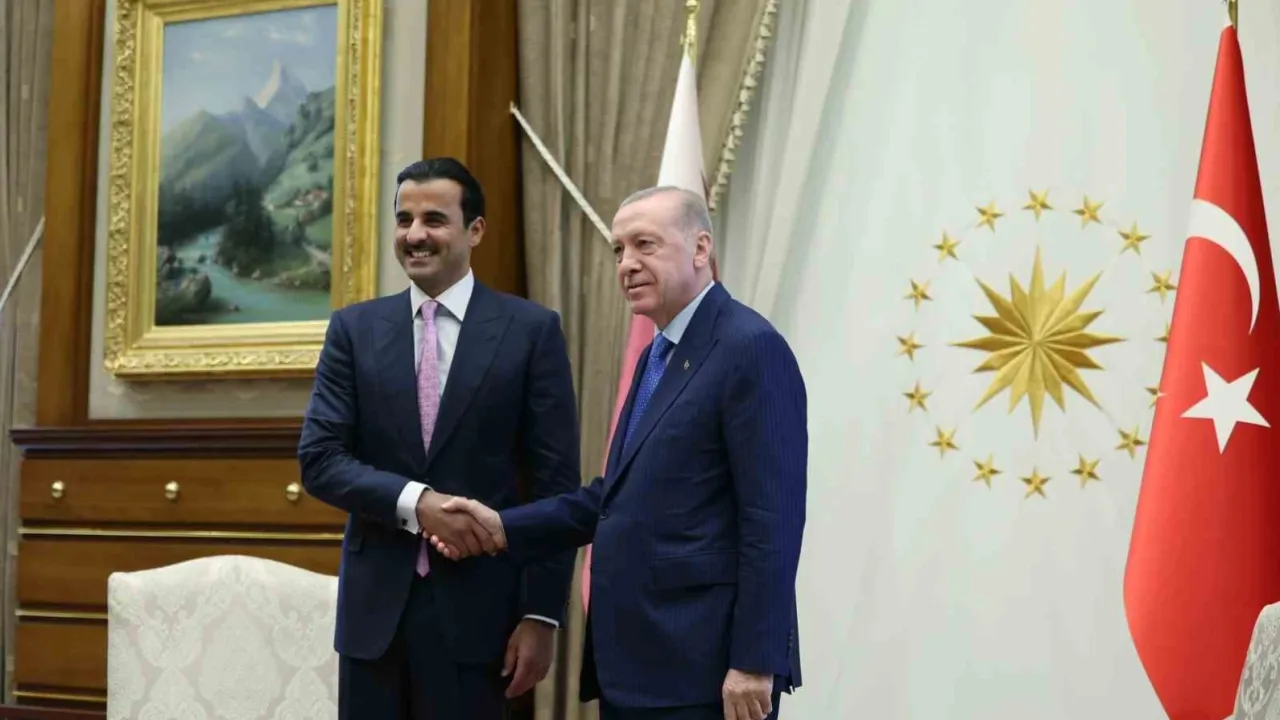 Cumhurbaşkanı Erdoğan, Katar Emiri Al Sani İle Görüştü