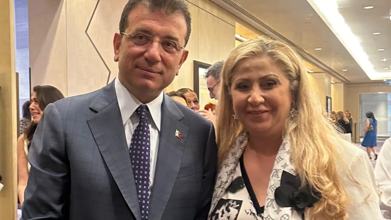 Dr Beril Özlem Leylek İstanbul’da İmamoğlu ile bir araya geldi
