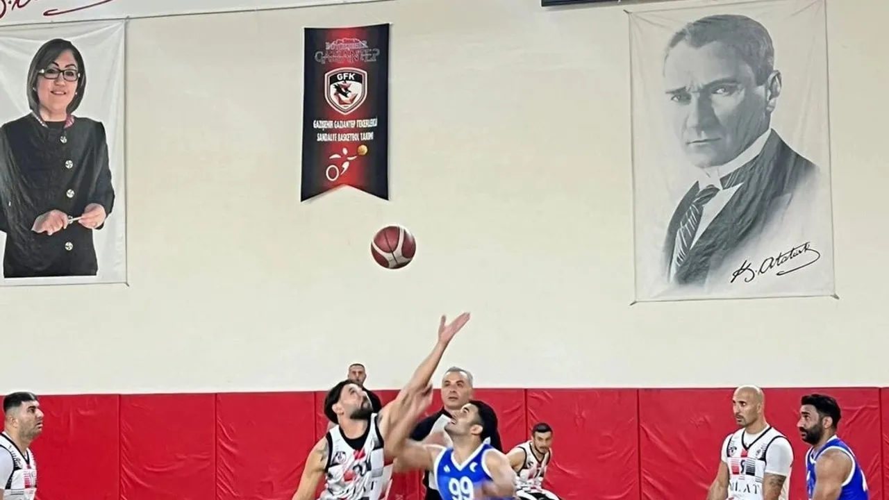 Gazişehir Gaziantep Karabük Demir Kartal'ı 64-44 mağlup etti