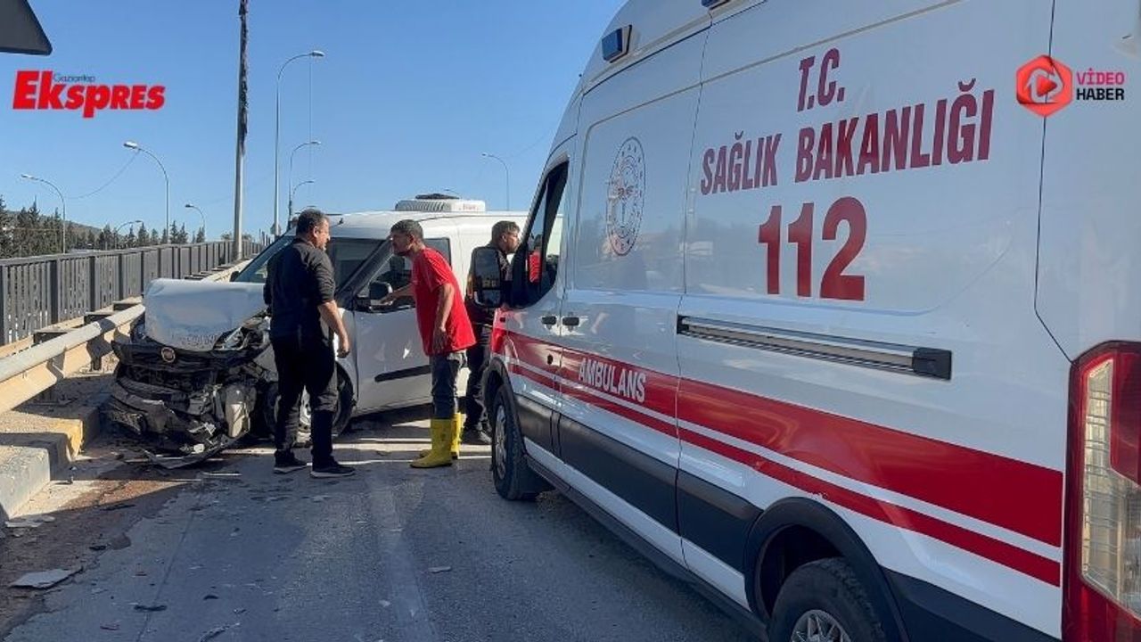 Gaziantep’te zincirleme trafik kazası: Yaralılar var...