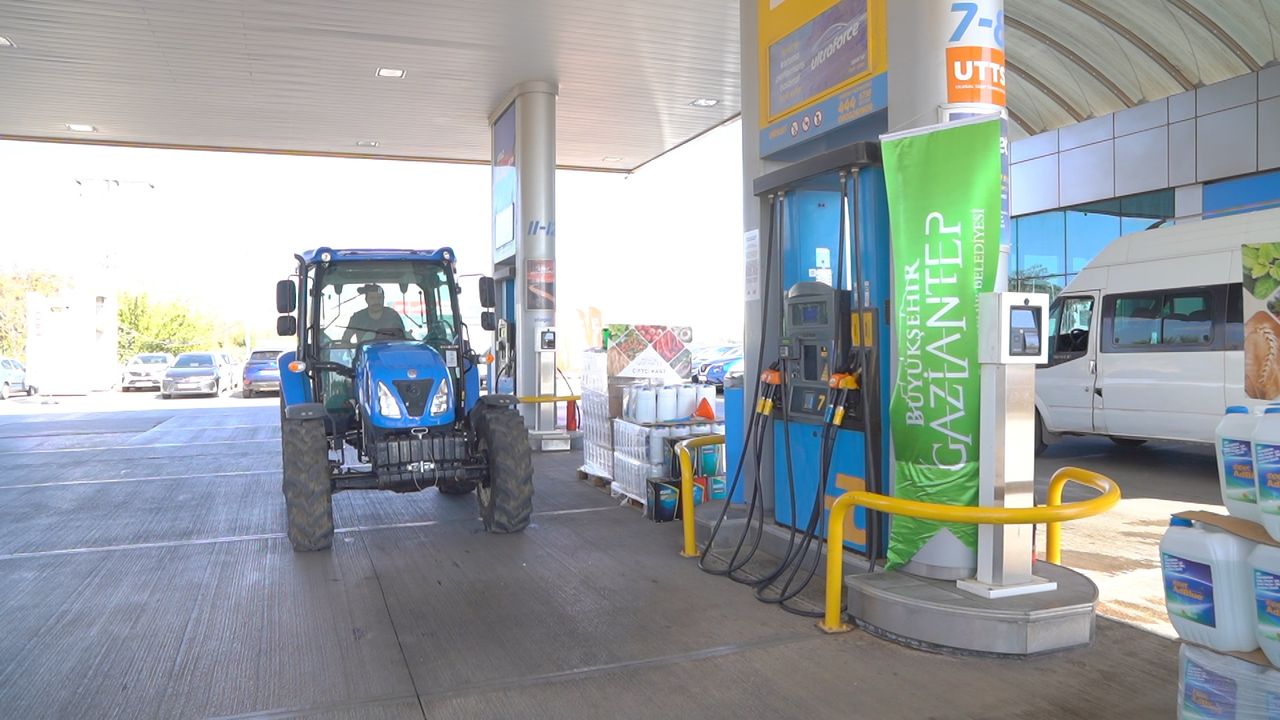 Gaziantep'te mazot desteği başladı