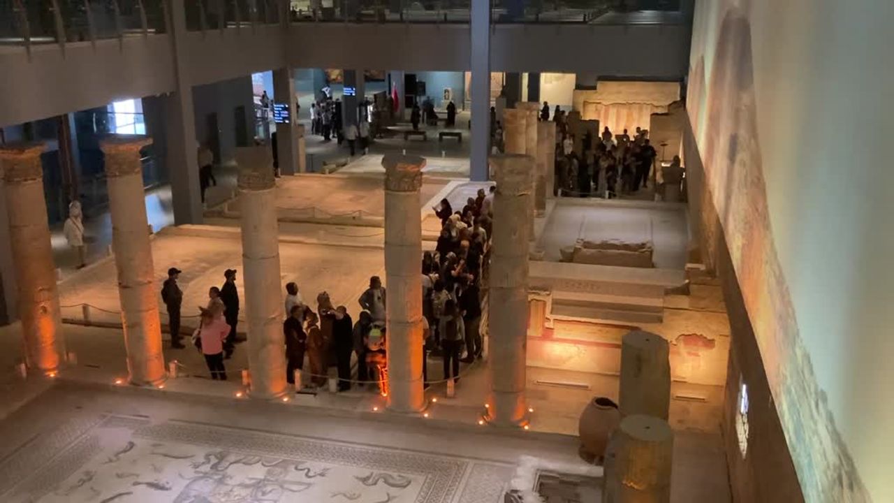 Zeugma Mozaik Müzesi rekor kırdı