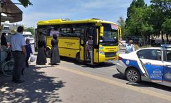 Gaziantep’te Halk Otobüsü Şoförleri Trafikte Yumruk Yumruğa Kavga Etti