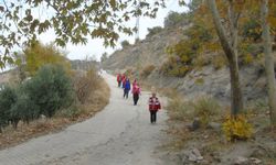 Kızılay gönüllüleri yaşlı kadının zeytin hasadını yaptı