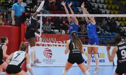 Merinos Voleybol play-off yolunda fırsat tepti