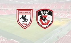 Samsunspor - Gaziantep FK Maçında İlk 11'ler Belli Oldu