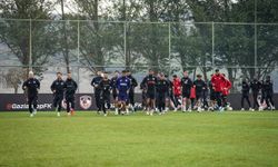 Gaziantep FK, Trabzonspor maçının hazırlıklarını sürdürdü