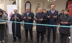 Tarihi cami yeniden ibadete açıldı