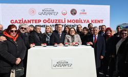 Gaziantep'te Mobilya Kent projesinin temeli atıldı