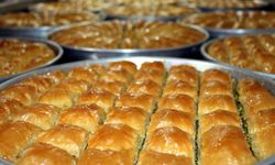 Gaziantep'te baklava üretiminde bayram mesaisi!