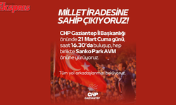 CHP Gaziantep, İmamoğlu için yürüyecek