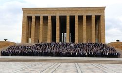 NTO heyeti, TOBB 81. Genel Kurulu öncesi Anıtkabir’i ziyaret etti
