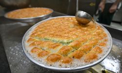 Gaziantep'te baklavacılarda bayram telaşı başladı