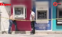 Gaziantep'te ATM'ler taşlandı!