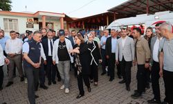 Fatma Şahin, kaybolan Onur’un ailesini ziyaret etti