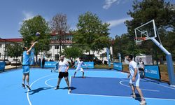 Gaziantep'te 3x3 Basketbol Turnuvaları,devam ediyor
