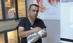 Gaziantep'te kliniğinde tedavi ettiği sahipsiz hayvanları sahiplendiriyor