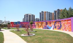 Gaziantep'te sanat duvarı açıldı