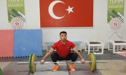 Milli halterci Harun Algül'ün hedefi olimpiyat madalyası