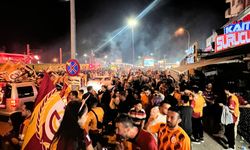 Gaziantep'te Galatasaray'ın şampiyonluğu kutlandı