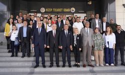 Milas TSO Heyeti ve Nizip Ticaret Odası Heyetinden Nizip Protokolüne Ziyaret