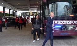 Trabzonspor, Türkiye Kupası finali için Gaziantep’e geldi