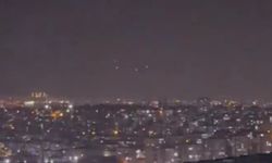 İsrail'e atılan füzeler Gaziantep'te izlendi