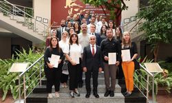 GAÜN’de Çevre, Enerji ve Su Verimliliği Eğitim Belgeleri törenle takdim edildi