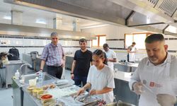 On üç ülkeden şefler, gastronomi kenti Gaziantep'te ağırlandı.