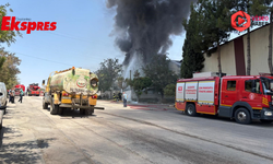 Gaziantep’te halı fabrikasında korkutan yangın!