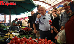Özdağ’dan halk pazarı ziyareti: Esnaftan ekonomik sitem, vatandaştan hukuk tepkisi