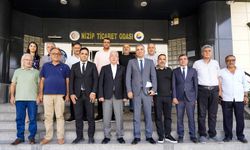 İl Defterdarı Güner ve Müdür Sönmez'den NTO’ya ziyaret