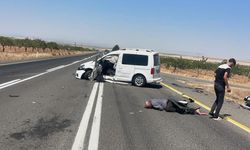 Gaziantep - Şanlıurfa karayolunda feci kaza! Yaralılar var...