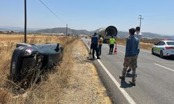 İslahiye’de otomobil devrildi: 3 yaralı
