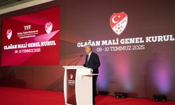 TFF Olağan Mali Genel Kurul toplantısı, yapıldı