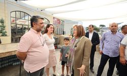 Fatma Şahin, Millet Bahçesi’nde vatandaşlarla buluştu