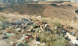 Şehir hastanesi çevresi çöplüğe dönmüş