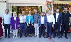 Derya Bakbak, esnaf ziyaretlerini sürdürüyor