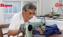 Ustasının makinesiyle 60 yıldır iğne ipliğe hayat veriyor