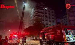 Gaziantep'te 7 katlı binada korkutan yangın!