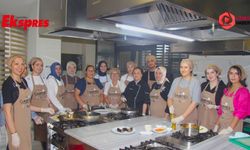 Gaziantep’te kadınlar dünya lezzetlerini keşfediyor