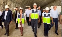 Fatma Şahin, Dülük-OSB Tüneli’nde incelemelerde bulundu