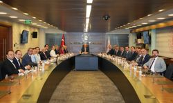Gaziantep heyeti Ankara’da bakanlarla buluştu
