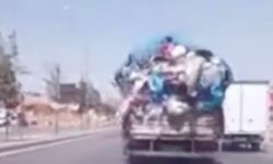 Gaziantep trafikte tehlikeli anlar!
