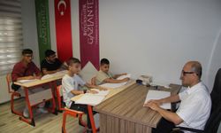 Gaziantep’te görme engelliler kur’an öğreniyor