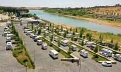 Gaziantep'te doğa ve konforu buluşturan karavan park!