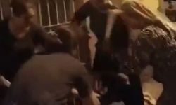 Gaziantep’te şok görüntü! Kadına sopalı saldırı
